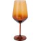 JΚ Home Décor - Amber Ποτήρι Γυάλινο Amber 6.5x22cm 490ml