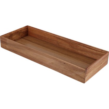 JK Home Décor - Δίσκος Οργάνωσης Ακακία 37.5x15x5cm