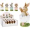 JK Home Décor - Κουνελάκι σε Αυγό Πολυρεζίν 5x10cm 4Σχδ