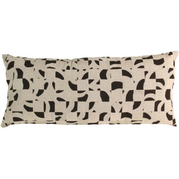 JΚ Home Décor - Μαξιλάρι Βαμβακερό Καφέ 90x40cm