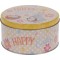 JK Home Décor - Κουτί Μεταλλικό Happy Easter 13.5x7cm