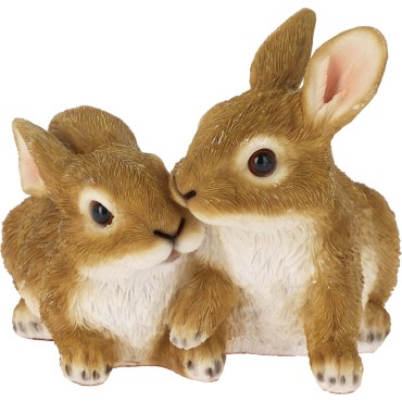 JK Home Décor -  Resin Rabbit 16x15x14cm