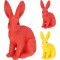JK Home Décor - Λαγός Πολυρεζίν 26x14x36cm 2Σχδ