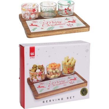 JΚ Home Décor - Βάση με Μπωλ 23x19.5x6.2cm