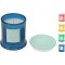 JK Home Décor - Κερί Αρωματικό σε Γυαλί 9x11cm 4Σχδ