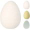 JK Home Décor - Αυγό Flocked από Φελιζόλ 7.5x10cm 3Σχδ