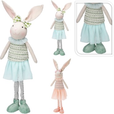 JΚ Home Decor - Λαγός Όρθιος 85cm 2Ass