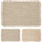 JΚ Home Décor - Σουπλά από Γιούτα 45x30cm 2Σχδ