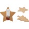JK Home Décor - Δίσκος Bamboo Αστέρι & Δέντρο 30x44x1cm 2Σχδ