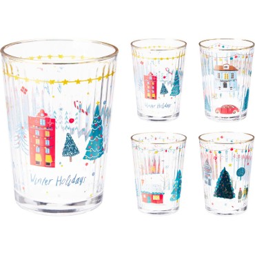 JK Home Décor - Ποτήρι από Γυαλί 510ml 8x12cm 4Σχδ