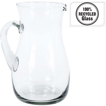 JK Home Décor - Decanter Glass Recycled 2L