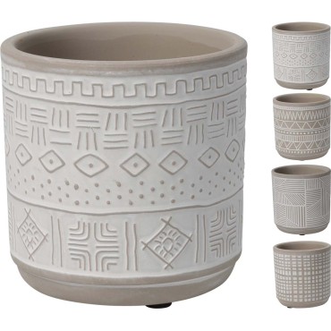 JK Home Décor - Flower Pot Pottery 92x95mm