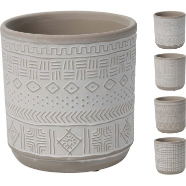 JK Home Décor - Flower Pot Pottery 110x115mm