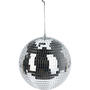 JK Home Décor - Μπάλα Disco Ασημί 25cm