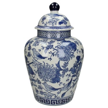 Jar Blue 35x18x18cm