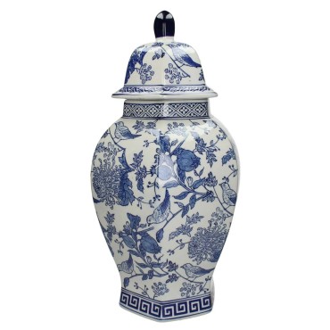 Jar Blue 44x25x25cm