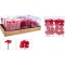 JK Home Décor - Πικ Berries & Μήλα 10cm 2Σχδ