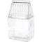 JK Home Décor - Μπισκοτιέρα Gingerbread από Γυαλί 1.5L 13x21cm