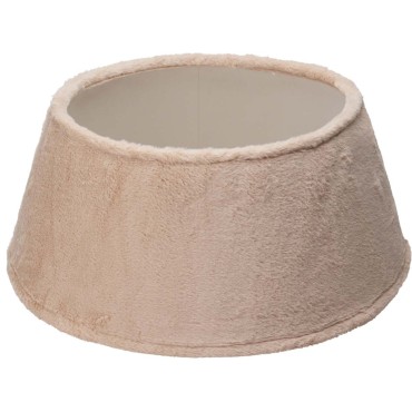 JK Home Décor - Ποδιά Δέντρου από Γούνα Μπεζ 55x23cm