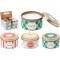 JK Home Décor - Κερί σε Μέταλλο 8x5cm 3Σχδ