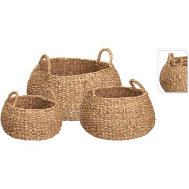 JΚ Home Decor - Καλάθι Θαλάσσιο Χόρτο Jhuri