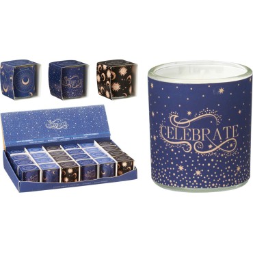 JK Home Décor - Κερί Αρωματικό Healing Energy σε Γυαλί 4x5cm 2Σχδ