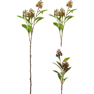 JK Home Décor - Κλαδί Berry Mytroceue 20x70cm 2Σχδ