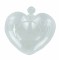 JK Home Décor - Κρεμαστή Καρδιά με Άνοιγμα από Γυαλί 15cm