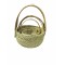 JK Home Décor - Καλάθι Seagrass με Λαβή Φυσικό 20-30x12-15x24-38cm S/3