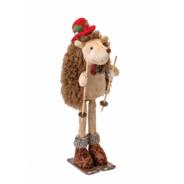 JK Home Décor - Hedgehog Ski in Brown 12x38cm