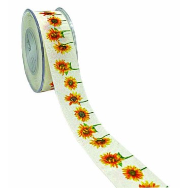 JK Home Décor - Κορδέλα Libertad Spring Sunflower 3.8cmx18m