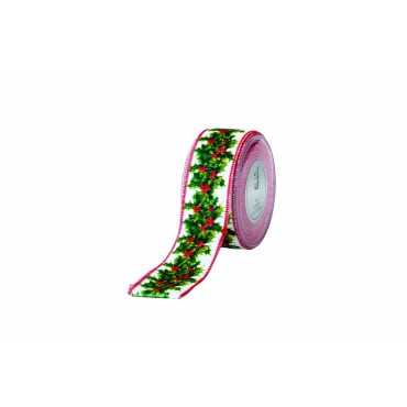 JK Home Décor - Κορδέλα Holland Velvet Mistletoe 5cmx9m