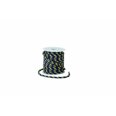 JK Home Décor - Κορδονι Rayon 2-Color 5mmx15m Μπλε-Χρυσό