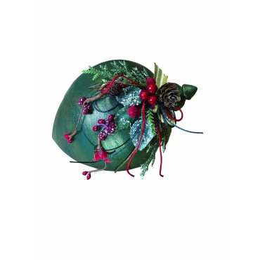 JK Home Décor - Σβούρα Κεραμική Πράσινη 20cm