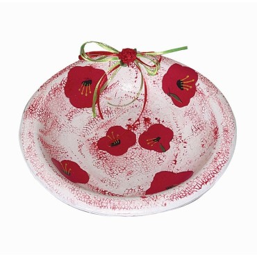 JK Home Décor - Μπωλ με Παπαρούνα 21cm