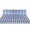 JK Home Décor - Ύφασμα Big Chechers - Linen Μπλε 50cmX5m