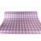 JK Home Décor - Ύφασμα Big Chechers - Linen Μωβ 50cmX5m