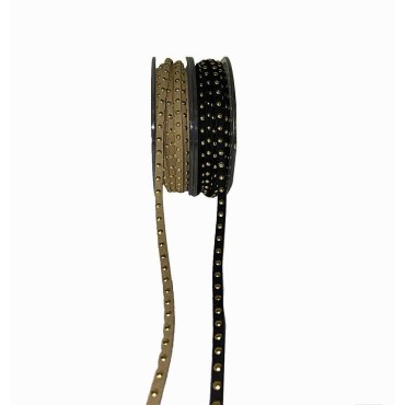 JK Home Décor - Κορδόνι Leather Vela Καφέ 5mmΧ9m