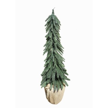 JK Home Décor - Δέντρο Πράσινο PE σε Λινάτσα 56cm