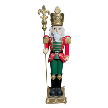 JK Home Décor - Καρυοθραύστης Πολυρεζίν 31x23x99cm