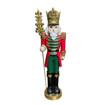 JK Home Décor - Καρυοθραύστης Πολυρεζίν 12x9.5x39.5cm