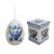 JK Home Décor - Αυγό Κουνελάκια με Κουτί Chinoiserie 15cm