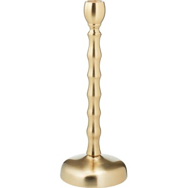 JK Home Décor - Κηροπήγιο από Αλουμίνιο Χρυσό 10x27cm