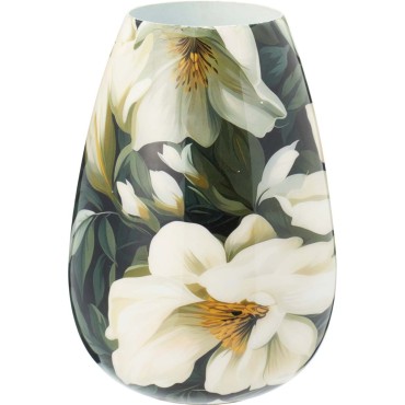 JK Home Décor - Βάζο Μανώλια από Μέταλλο 15x20cm