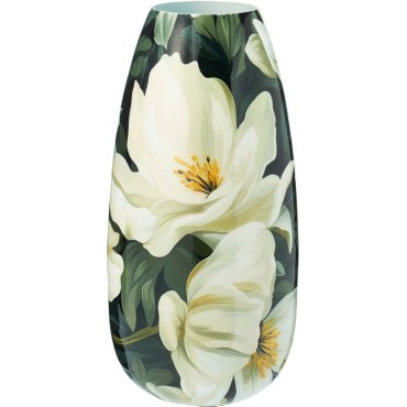 JK Home Décor - Βάζο Μανώλια από Μέταλλο 15x30cm