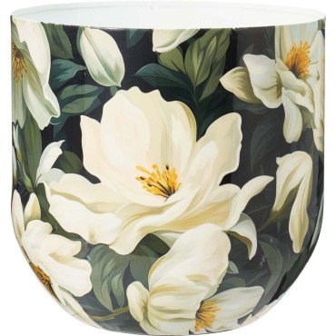 JK Home Décor - Κασπώ Μανώλια από Μέταλλο 23-26x21-25cm S/2