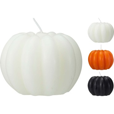JK Home Décor - Κερί Κολοκύθα 9.5x7cm 3Σχδ