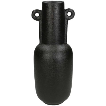 JΚ Home Décor - Βάζο Μαύρο 34x13x13cm