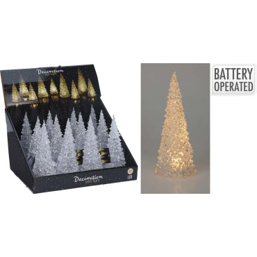 JK Home Décor - Δέντρο LED Ακρυλικό 8.5x21cm
