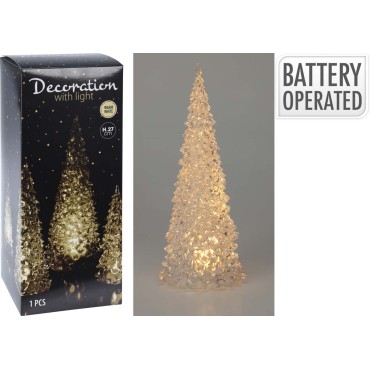 JK Home Décor - Δέντρο LED Ακρυλικό 11x27cm